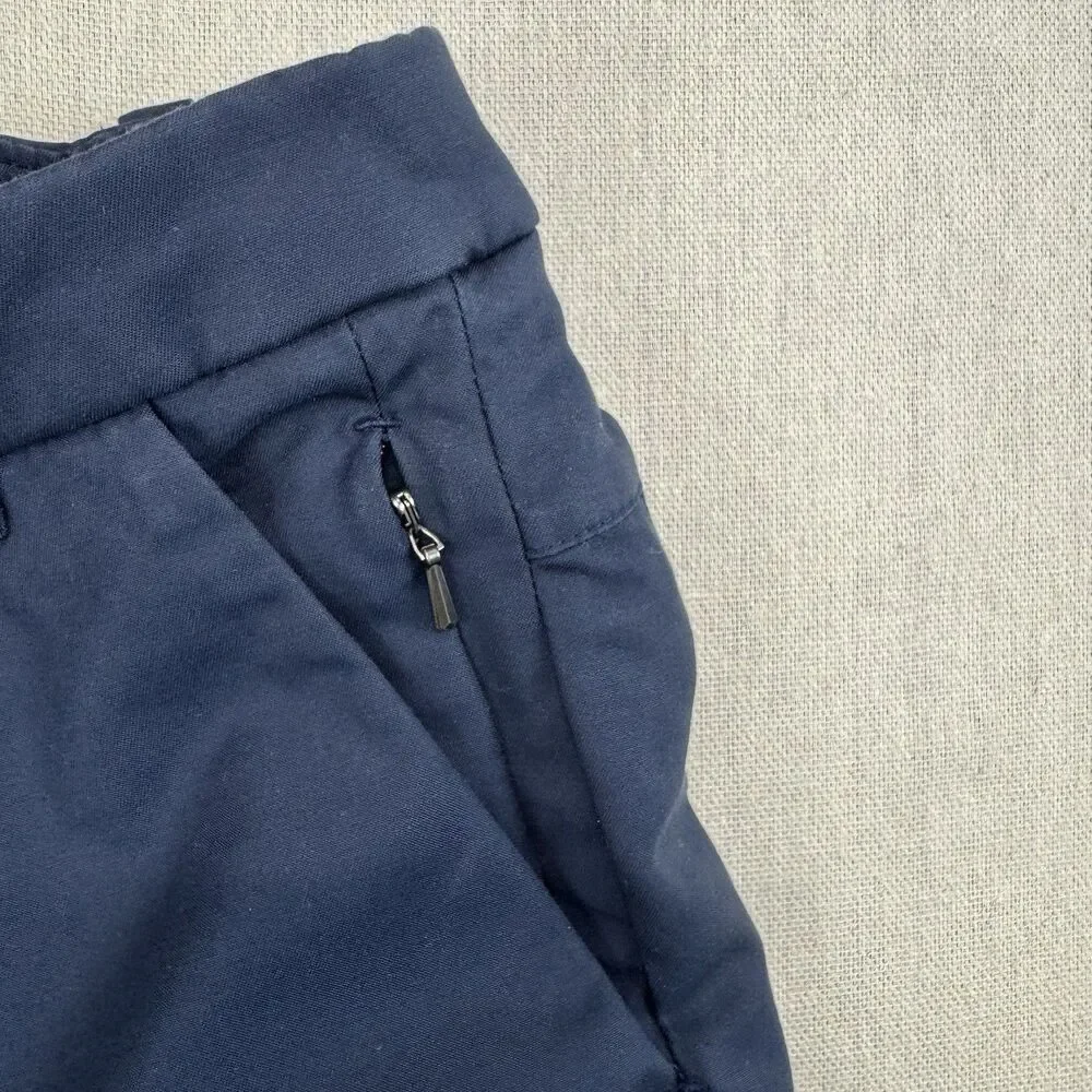 Lululemon Commission Pants Mens 28x32 Slim Navy Ventlight Performance Golf Smart